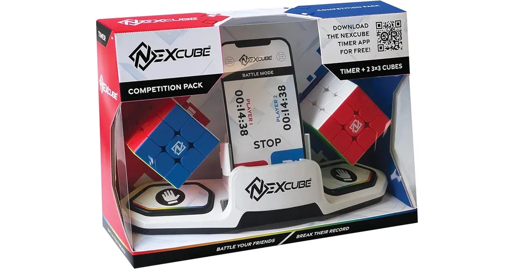 Kiárusítás NexCube 3x3 kocka versenykészlet stopperrel