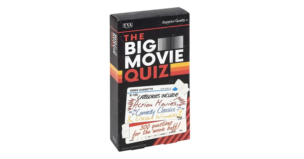 Bestseller The Big Movie Quiz társasjáték, angol nyelvű