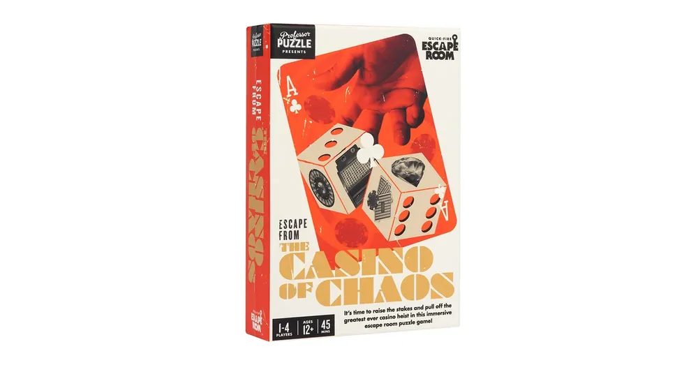 Utolsó esély Escape from the Casino of Chaos logikai társasjáték, angol