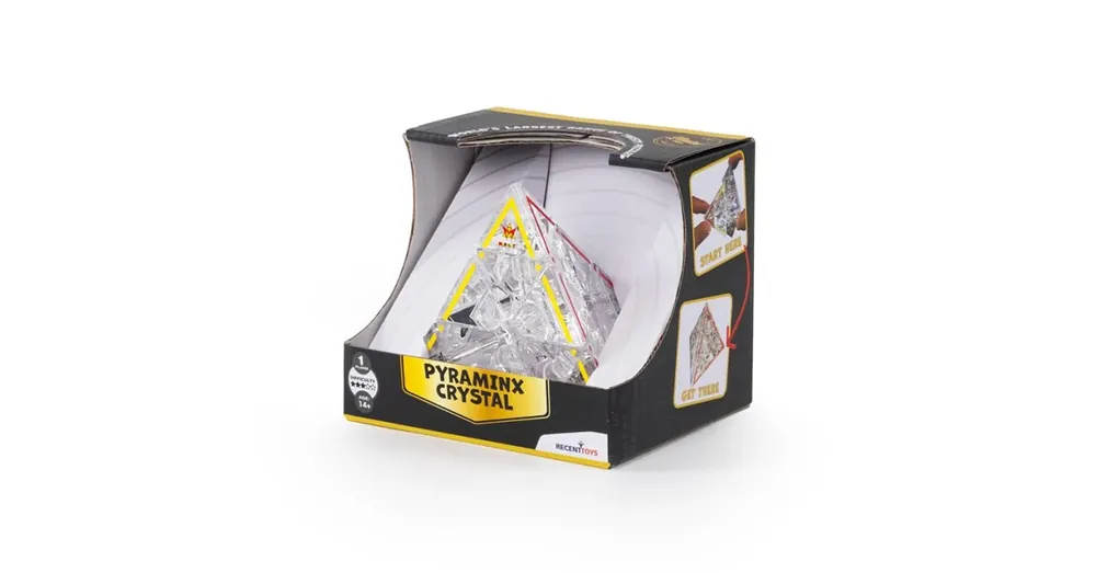 Korlátozott ajánlat Recent Toys Crystal Pyraminx logikai játék