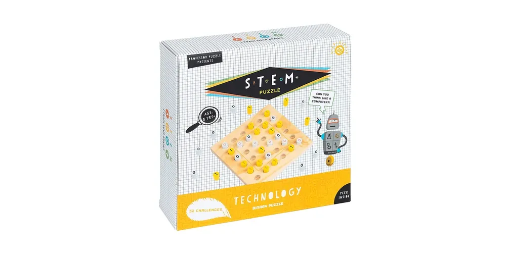 S.T.E.M. Binary Puzzle - Tech logikai készségfejlesztő játék Bestseller