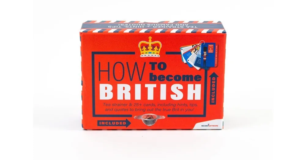 Alacsony ár Hogyan legyél brit ajándék csomag