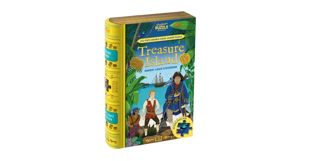Jigsaw Library - A kincses sziget puzzle Korlátozott ajánlat