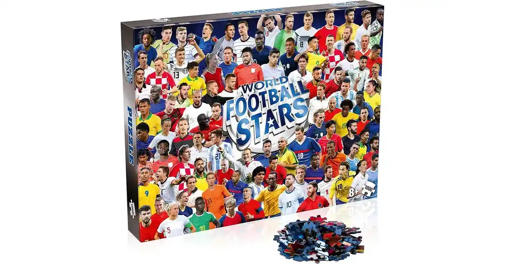 PUZZLE World Football Stars 1000 Vedd meg most
