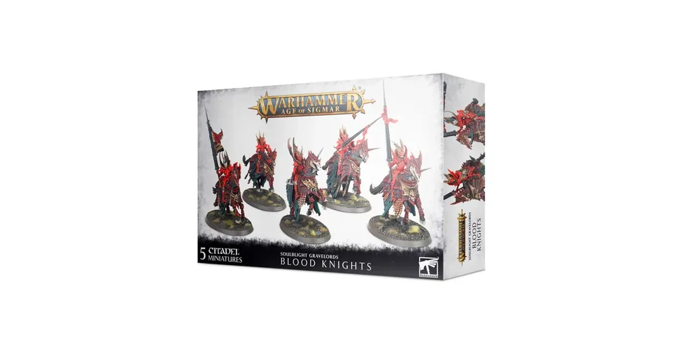 Soulblight Gravelords Blood Knights minifigurák Kedvezményes ár