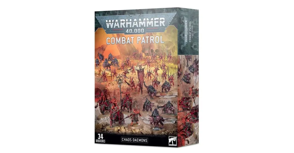 Warhammer 40000 Combat Patrol Chaos Daemons minifigurák Biztonságos fizetés