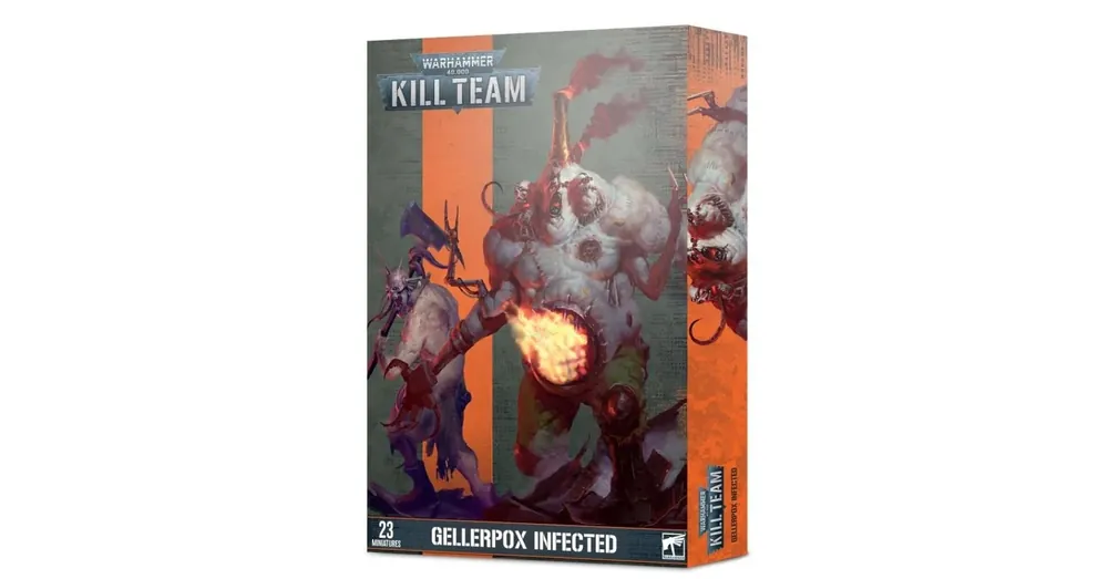 Warhammer 40000 Kill Team Gellerpox Infected minifigurák Különleges ajánlat