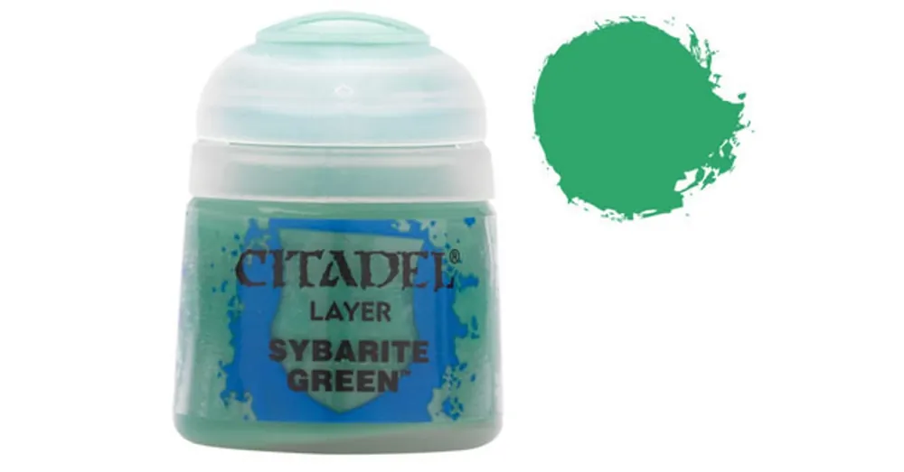 Árcsökkenés Citadel festék Layer Sybarite green 12 ml
