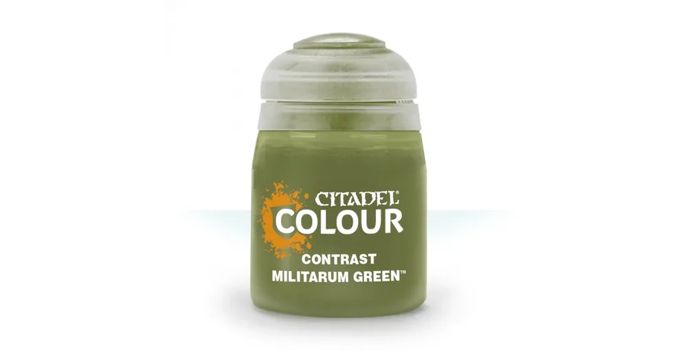 Különleges ajánlat Citadel festék Contrast Militarum green 18 ml