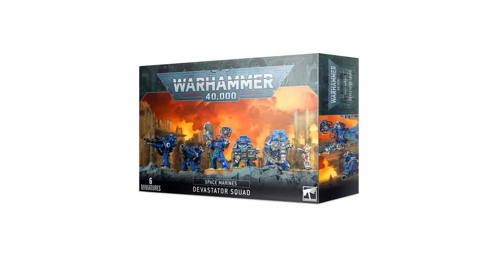 Legkelendőbb Space Marines Devastator squad minifigurák