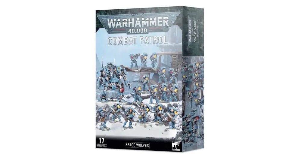 Warhammer 40000 Combat Patrol Space Wolves minifigurák Biztonságos fizetés