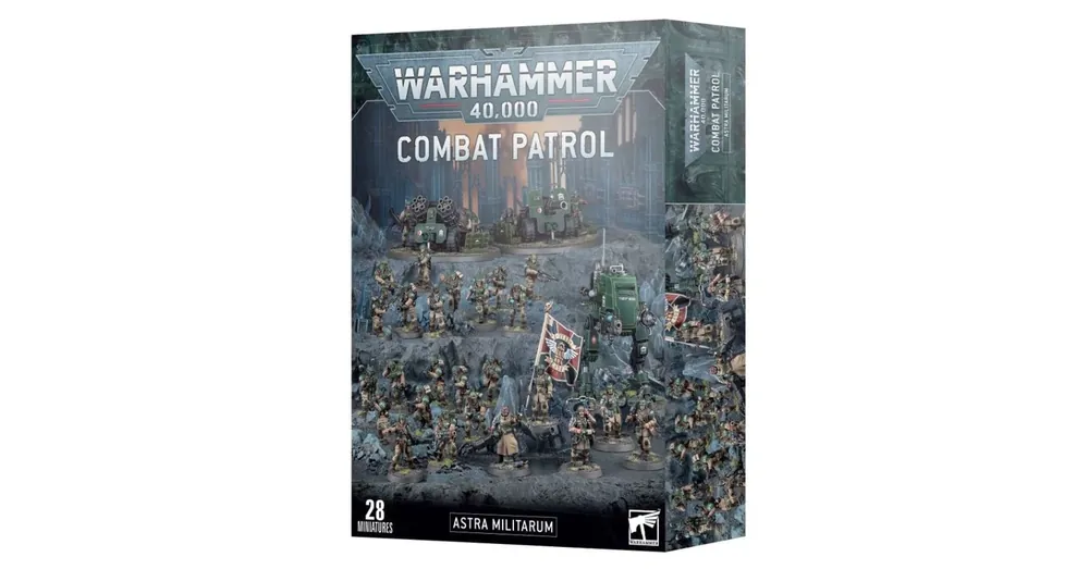 Warhammer 40000 Combat Patrol Astra Militarum minifigurák Expressz szállítás