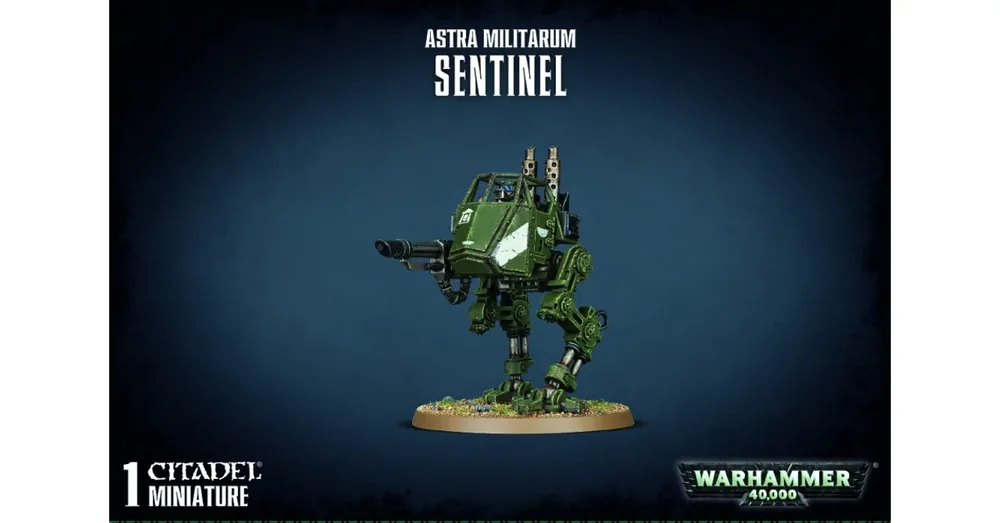 Astra Militarum Sentinel minifigura Olcsóbb