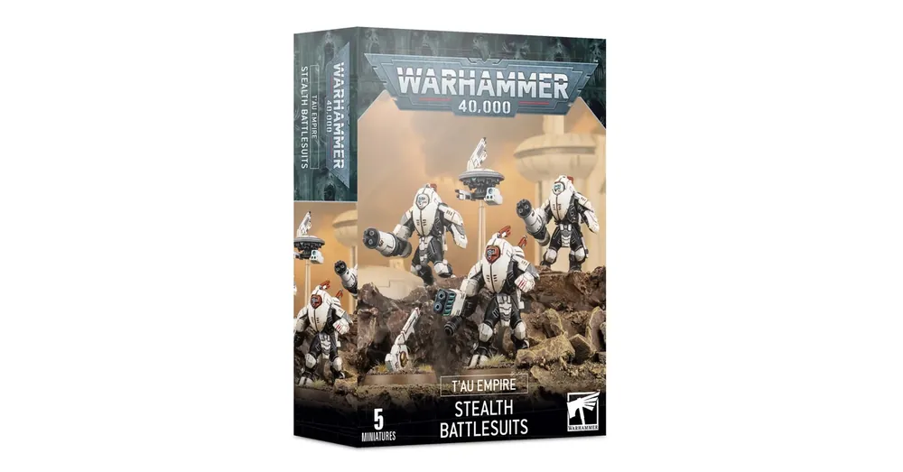 T‘AU Empire Stealth Battlesuits minifigurák Gyors kiszállítás