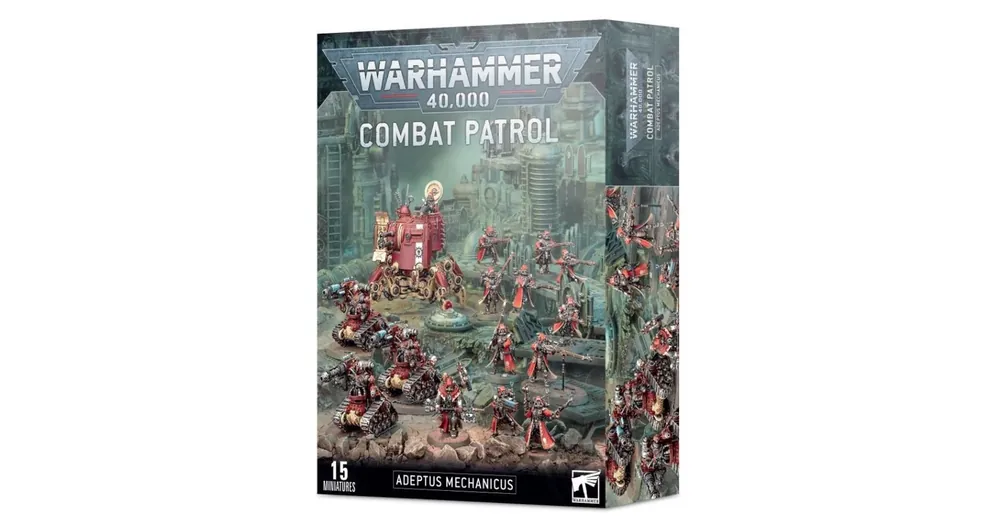 Warhammer 40000 Combat Patrol Adeptus Mechanicus minifigurák Kedvezmény