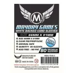 Korlátozott ajánlat Mayday Games Kártyavédő kártyajátékokhoz (80 db-os csomag) 66x91 mm (fehér hátlap)