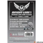 Árcsökkenés Mayday Games Prémium Magnum Silver kártyavédő 70 x 110 mm "Elveszett városok" társasjátékhoz (50 db-os csomag)