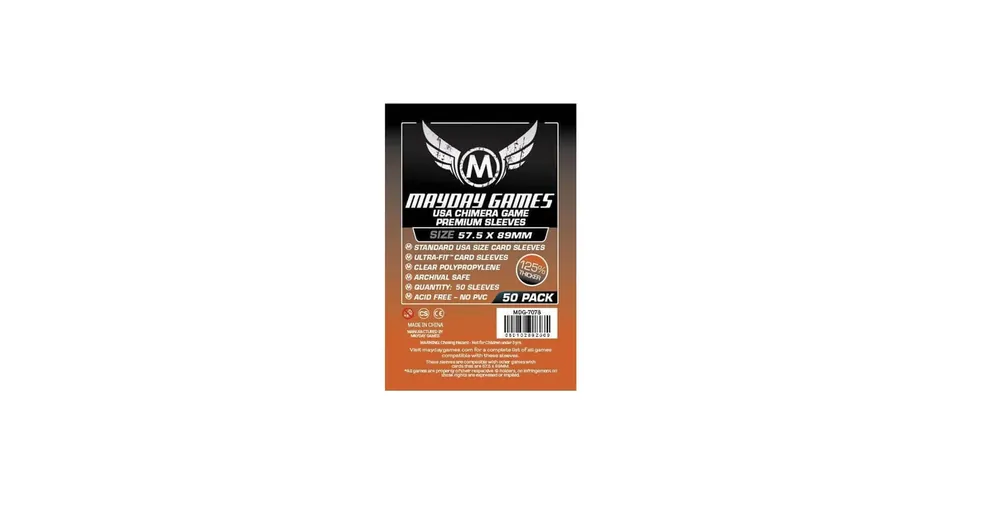 Mayday Games Premium USA Chimera kártyavédő 57.5 x 89 mm (50 db-os csomag) Bestseller