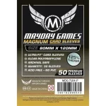 Gyors kiszállítás Mayday Games Premium Magnum Gold kártyavédő 80 x 120 mm "Dixit" társasjátékhoz, fekete hátlap