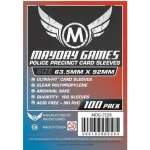 Mayday Games Egyedi "Police Precinct" kártyavédő 63,5 x 92 mm (100 db-os csomag) Kihagyhatatlan ajánlat