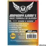 Expressz kézbesítés Mayday Games kártyavédő Race! Formula 90 játékhoz, 55 x 80 mm (100 db-os csomag)