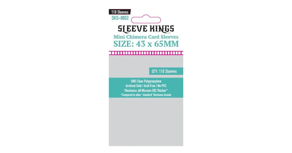 Sleeve Kings mini Chimera kártyavédő (110 db-os csomag) 43 x 65 mm Biztonságos vásárlás