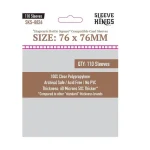 Szuper ajánlat Sleeve Kings egyedi Roxforti csata négyzet kártyákhoz való kártyavédő (110 darabos csomag) 76x76 mm