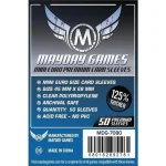 Premium Mini Euro Card Sleeve (50 pack) 45 MM X 68 MM (Dark Blue) Kedvezmény