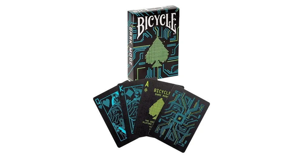 Azonnal elérhető Bicycle - Dark Mode francia kártya