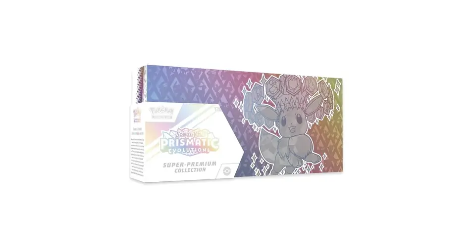 Pokémon TCG Scarlet & Violet - Prismatic Evolutions Super-Premium Collection Expressz kézbesítés
