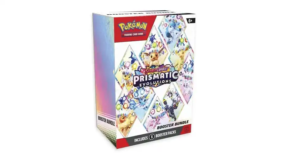 Gyors kiszállítás Pokémon TCG Scarlet & Violet 8.5 - Prismatic Evolutions Booster Bundle