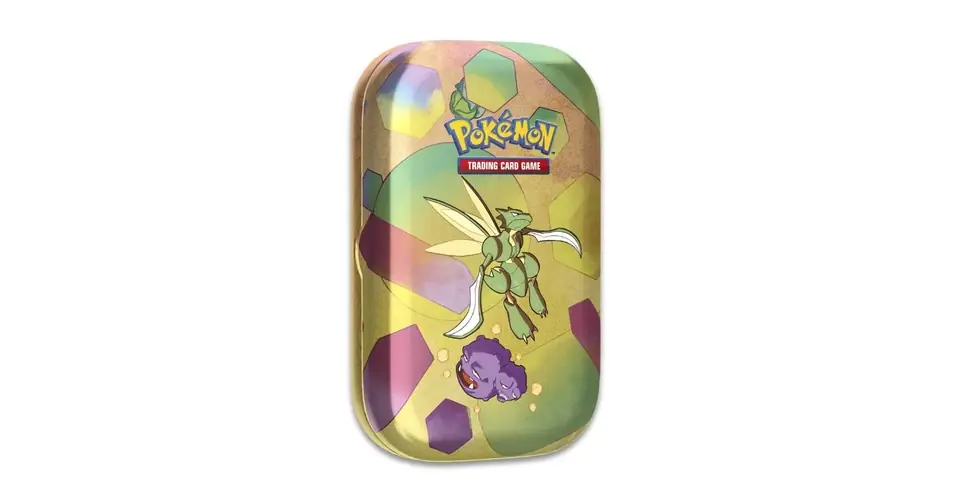 Pokémon TCG Scarlet & Violet - 151 Mini Tin (Scyther & Weezing) Expressz kézbesítés