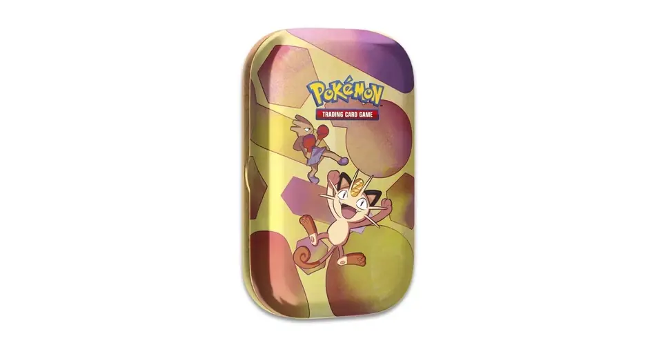 Pokémon TCG Scarlet & Violet - 151 Mini Tin (Meowth & Hitmonchan) Expressz kézbesítés