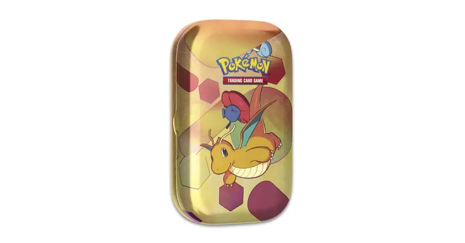 Akciós ár Pokémon TCG Scarlet & Violet - 151 Mini Tin (Dragonite & Vileplume)