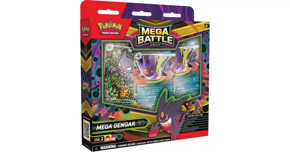 Legkelendőbb Pokémon TCG Mega Battle Deck - Mega Gengar ex