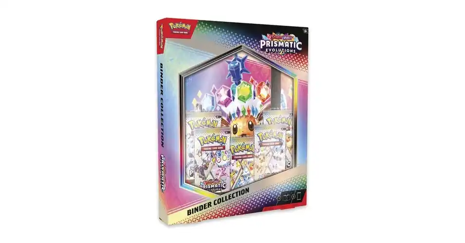 Outlet Pokémon TCG Scarlet & Violet - Prismatic Evolutions Binder Collection