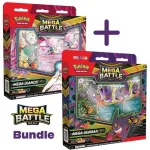 Akció Pokémon TCG Mega Battle Deck – Mega Gengar ex & Mega Diancie ex Bundle