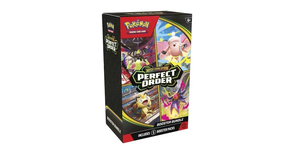 Expressz szállítás Pokémon TCG Mega Evolution 3.0 - Perfect Order Booster Bundle