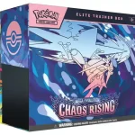 Azonnal elérhető Pokémon TCG Mega Evolution 4.0 - Chaos Rising Elite Trainer Box