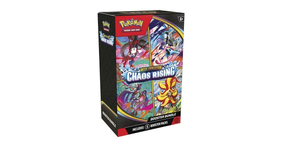 Pokémon TCG Mega Evolution 4.0 - Chaos Rising Booster Bundle Vedd meg most