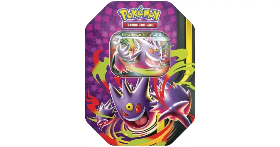 Pokémon TCG Mega Moonlit Tin - Mega Gengar ex Outlet