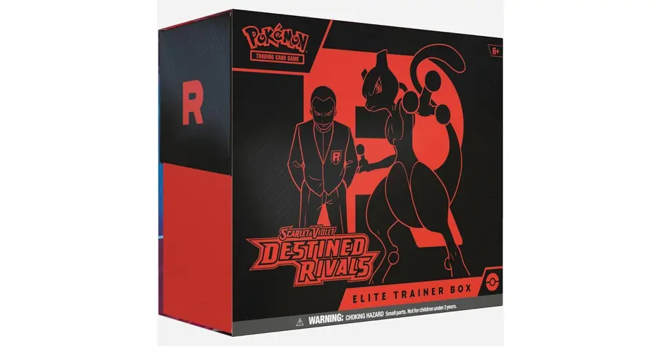 Árengedmény Pokémon TCG Scarlet & Violet 10 - Destined Rivals Elite Trainer Box