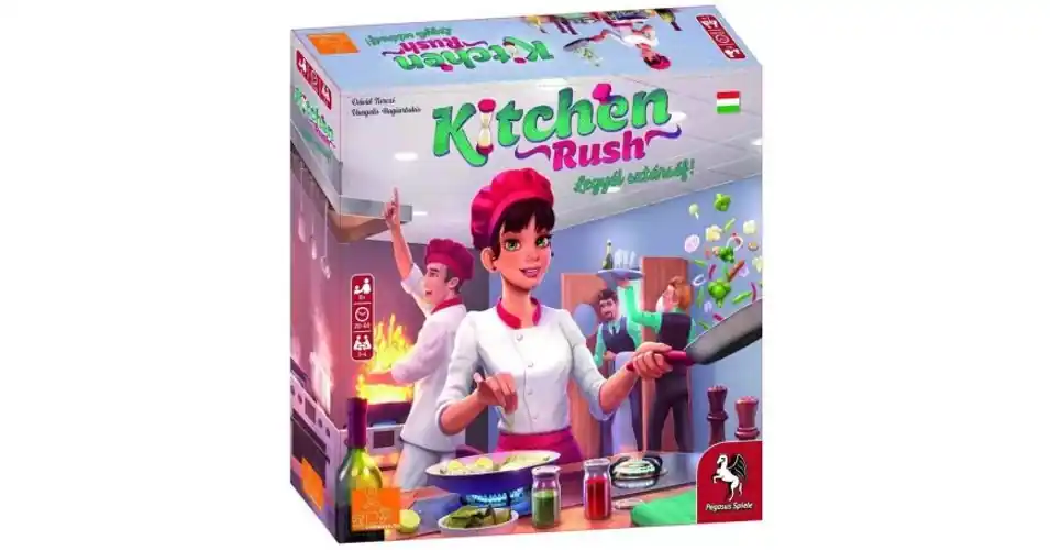 Kitchen Rush! - Legyél sztárséf! társasjáték Outlet