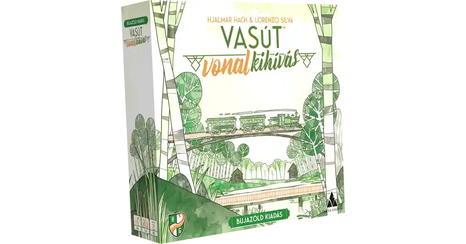 Ne maradj le Vasút vonal kihívás társasjáték - Bujazöld kiadás