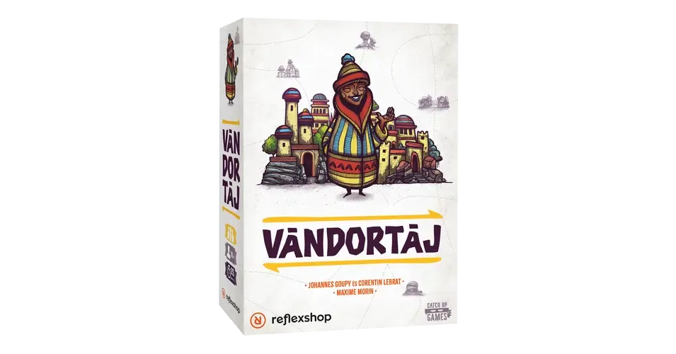 Vándortáj társasjáték Biztonságos fizetés