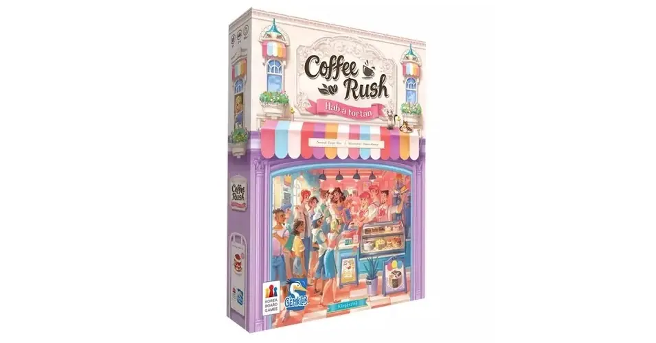 Coffee Rush Hab a tortán Biztonságos fizetés