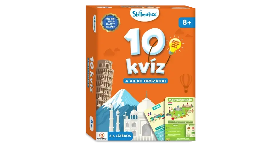 10 kvíz A világ országai Prémium