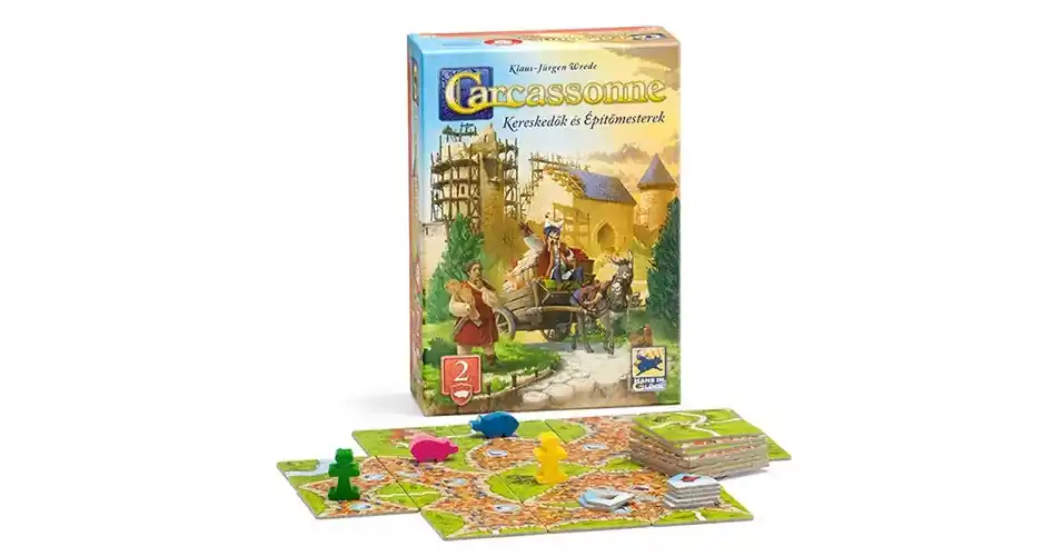 Kiárusítás Carcassonne Kereskedők és építészek - 2. kiegészítő