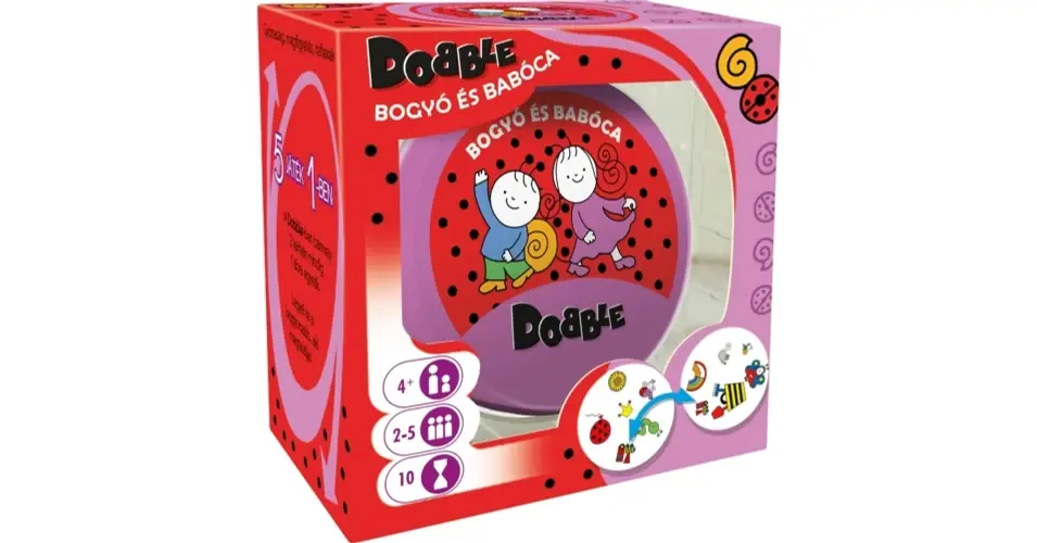 Kedvezmény Dobble Bogyó és Babóca társasjáték