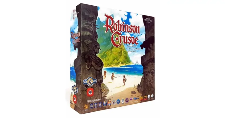 Robinson Crusoe Kalandok az elátkozott szigeten társasjáték Rendeld meg most